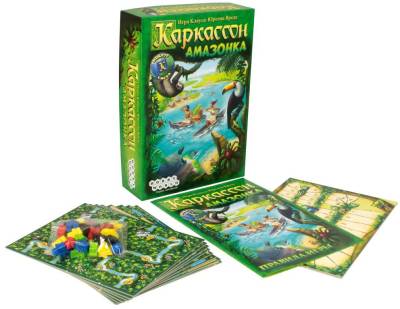 Купить Хобби Настольная игра: Каркассон. Амазонка в БУКВАЕШКА